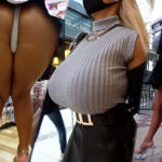 [Gcolle-PPV-991446]【初撮り】破壊力MAXデカすぎる爆乳っぷり!!食い込みTバックのデカ乳黒ギャルに周囲のエロい視線が集中砲火!!